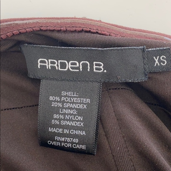 Brown strapless dress - Picture 3 of 3